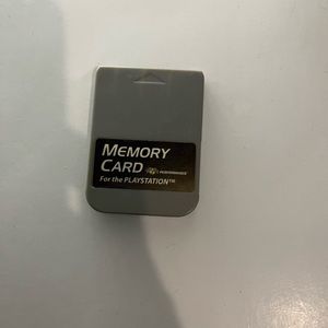 PlayStation memory card
